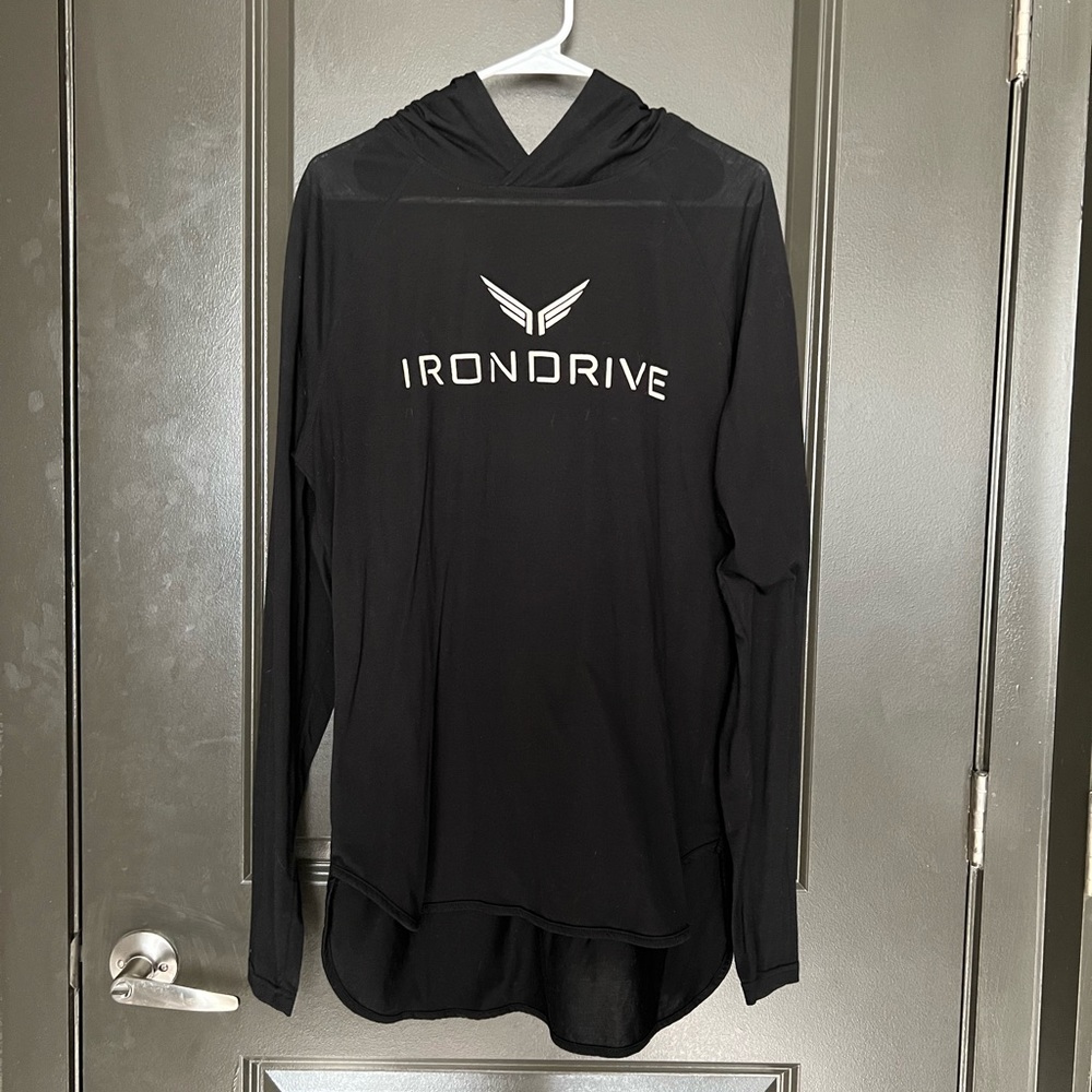 Iron Drive lightweight hooded long sleeve shirt
